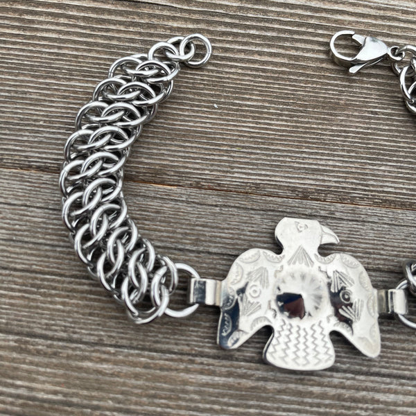 Eagle Concho Chainmaille Bracelet GSG
