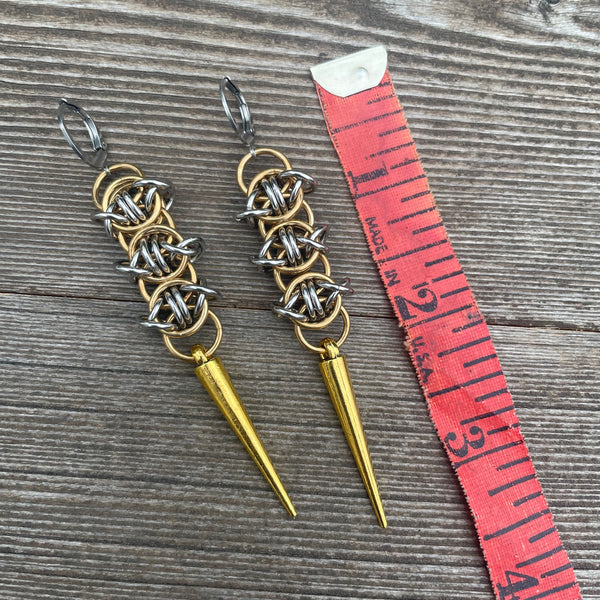Two-Tone Odin's Eye Earrings - As Seen on Cindy Blackman