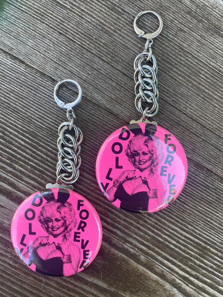 Dolly Forever Chainamille Earrings