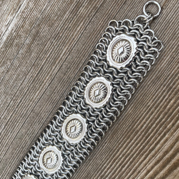 Chainmaille Concho Cuff