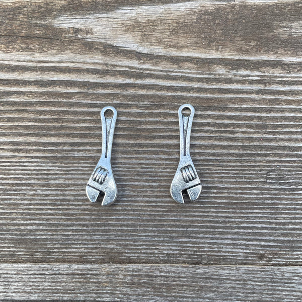 Little Chainmaille Charm Earrings