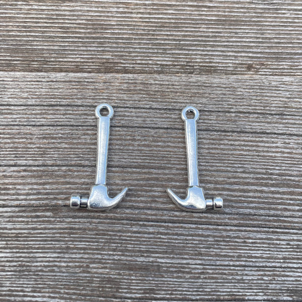Little Chainmaille Charm Earrings