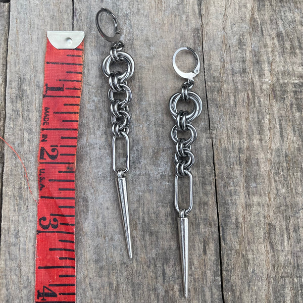 Legacy Drop Chainmaille Earrings