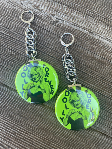 Dolly Forever Chainamille Earrings