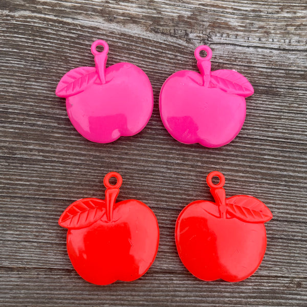 Kitschy Chainmaille Apple Earrings