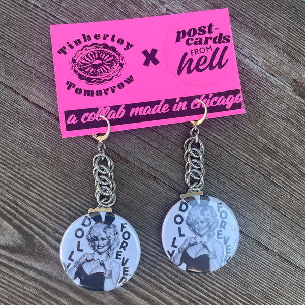 Dolly Forever Chainamille Earrings