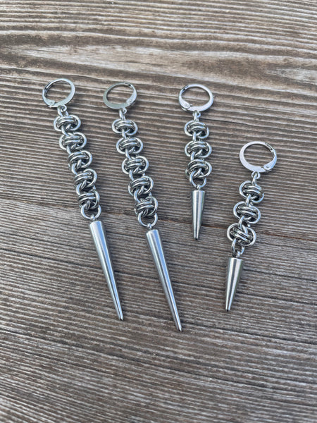 Tight Barrel Weave Earrings