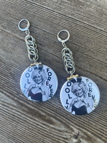 Dolly Forever Chainamille Earrings