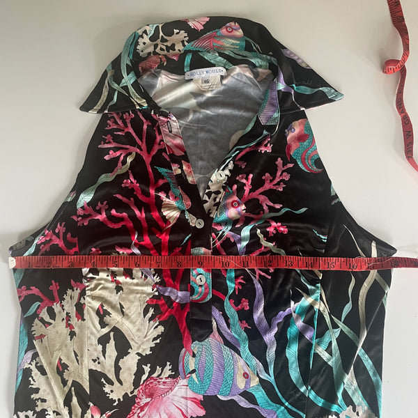 Vintage Sealife Under the Sea Dress S/M