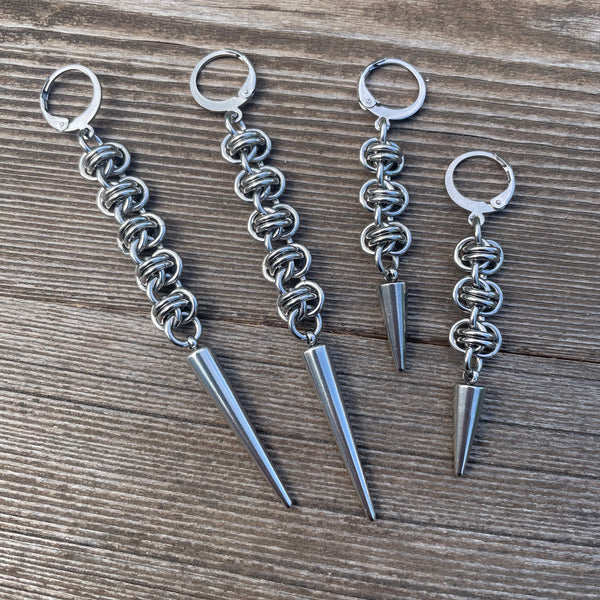 Tight Barrel Weave Earrings