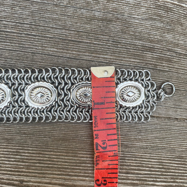 Chainmaille Concho Cuff