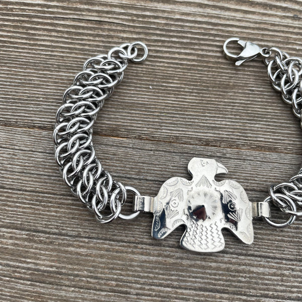 Eagle Concho Chainmaille Bracelet GSG