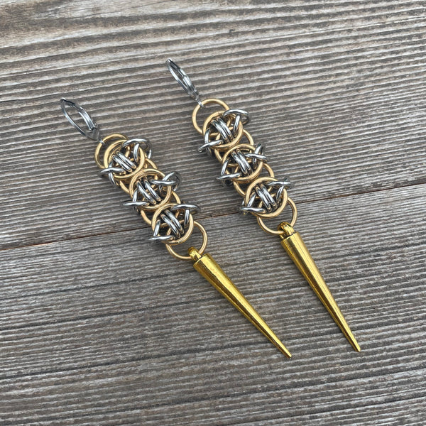 Two-Tone Odin's Eye Earrings - As Seen on Cindy Blackman