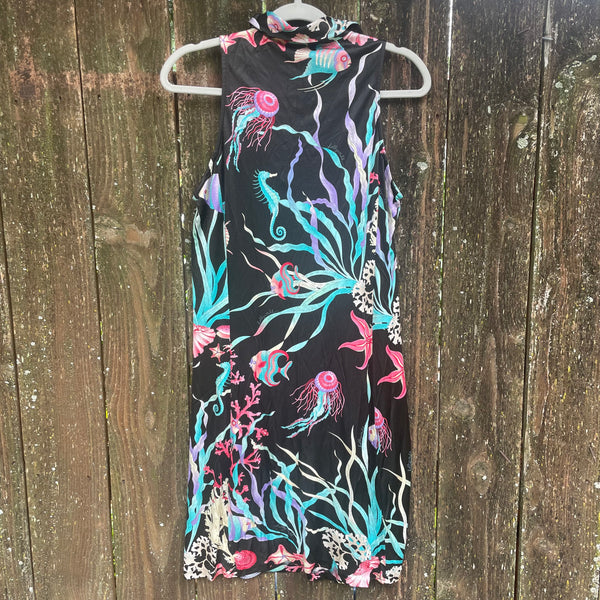 Vintage Sealife Under the Sea Dress S/M