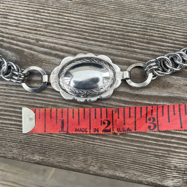 Austin Concho Chainmaille Necklace