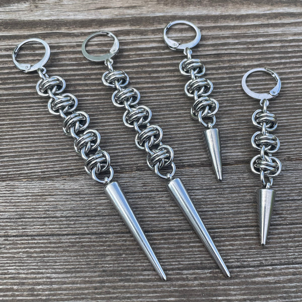 Tight Barrel Weave Earrings
