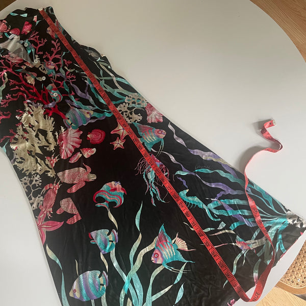 Vintage Sealife Under the Sea Dress S/M