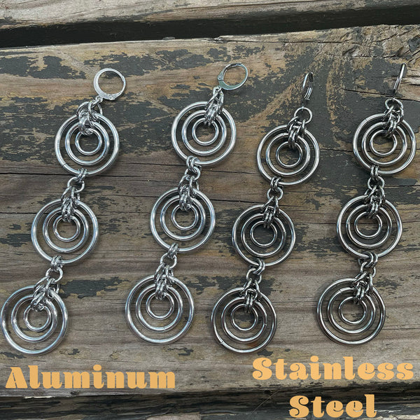 Triple Bullseye Earrings
